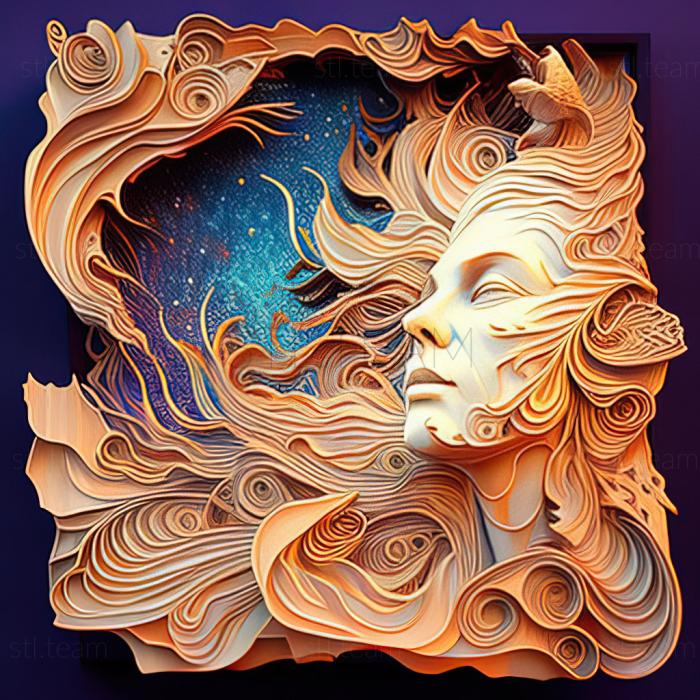 st cosmic energy by Kelly McKernan